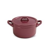 Cacarola de cerâmica ceraflame martelada 22cm 3200ml - rose gold