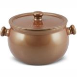 Caçarola de cerâmica ceraflame premiere+ 24cm 7000ml cobre