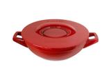 Caçarola de cerâmica ceraflame wok duo+ 28cm 3500ml - pomodoro