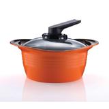 Caçarola de Cerâmica Tampa de Vidro 20cm 2,6L - Roichen
