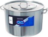 Caçarola em Aço Inox n 30 com Fundo Triplo 12,5 litros - GP INOX