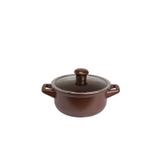 Caçarola em cerâmica 18cm 1500ml ceraflame duo chocolate