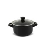 Caçarola em cerâmica 20cm 2500ml ceraflame duo preto