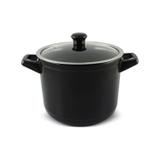 Caçarola em cerâmica 24cm 7000ml ceraflame duo preto
