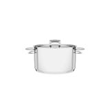 Caçarola funda 16cm 1,8 litros em aço inox brava 62404/160 - tramontina