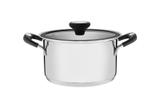 Caçarola funda aço inox com fundo triplo 24cm - Tramontina