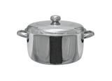 Caçarola Funda com Tampa Aço Inox 8,5 L Platanos Brinox - BRI 469