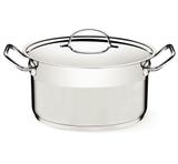 Caçarola Funda em Aço Inox com Alças e Tampa Professional Tramontina - 16 Cm / 1.8 Lt
