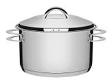 Caçarola Funda Solar em Aço Inox e fundo triplo de 1,8 litros - TRAMONTINA