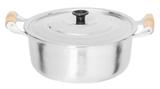 Caçarola Grande Nº 40 Em Aluminio Fundido Batido Grosso 18 L - Diviforte