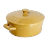 Caçarola Mini 550ml Mondoceram Gourmet 9,5cmx14,5cmx18,5cm Caramelo