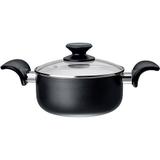 Caçarola montreal preta 18 cm - Euro