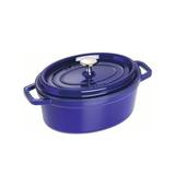 Caçarola Oval em Ferro Fundido 29cm Staub Azul