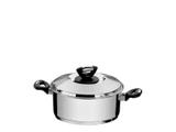 Caçarola Rasa Aço Inox com Fundo Triplo 20cm Solar Baquelite - Tramontina