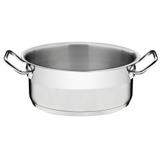 Caçarola Rasa em Aço Inox com Alças Sem Tampa Professional Tramontina - 24 Cm / 7.1 Lt