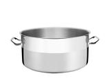 Caçarola Rasa Sem Tampa Aço Inox com Fundo Triplo 40cm Professional - Tramontina