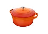 Caçarola Revestimento Cerâmica Pegadores em Silicone 24 cm Le Cook Houseware - MMX 401