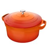 Caçarola revestimento cerâmico 7,2 litros 28cm Le Cook LC1804