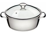 Caçarola Tramontina Inox 4,2L 24cm com Tampa - Allegra 62653/244