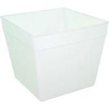 Cachepot De Plastico Quadrado 1000ml - Branco - Dubemfest