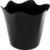 Cachepot de Plástico Sextavado - Preto - Dubemfest
