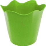 Cachepot de Plástico Sextavado - Verde - Dubemfest