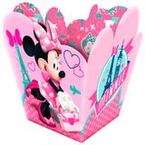 Cachepot Minnie Rosa 08 unidades - Festabox