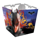 Cachepot para Lembrancinha Batman Dark Knight Rises 08 unidades Regina Festas