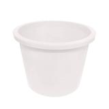 Cachepot Plástico Branco - Festa Chic