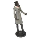 Cachorro decorativo de ceramica - Btc decor