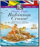 Cad- classicos bilingues - robinson crusoe - Ciranda cultural