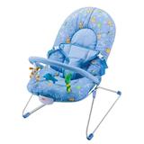 Cadeira Bebê Descanso Vibratória Musical até 9kg BW045AZ - Azul - Importway
