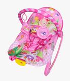 Cadeira Bebê Musical Vibratória Balanço 18 Kg Rocker - Rosa - Color Baby