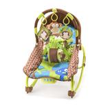 Cadeira de Balaço Bebes Figura Macaco BB365 Multikids Baby