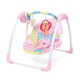 Cadeira de Balanço Automática Com Timer Rosa Leão - Mastela