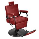 Cadeira de Barbeiro Barber Black - Pé Preto - Tera móveis