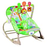 Cadeira de Descanço Vibratória até 18 Kilos - Verde Floresta - Star Baby