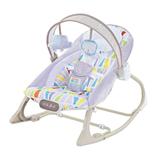 Cadeira de Descanço Vibratória e Musical com Touch Screen até 18 Kilos - Care Colors - Star Baby