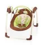 Cadeira de Descanso 11kgs Automática Mastela Marrom Girafas - 6568 Ibimboo