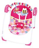 Cadeira de Descanso Automática para Bebê até 11kg - Swing Rosa - Star Baby
