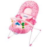 Cadeira de descanso de bebe macia importway bw-045rs rosa