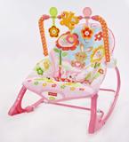 Cadeira de Descanso e Balanço com Vibratória e Musical Meninas 18kg Fisher-Price - Fisher price