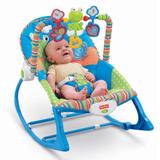 Cadeira de Descanso e Balanço com Vibratória e Musical Meninos 18kg Fisher-Price - Fisher price