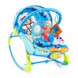 Cadeira De Descanso Musical e Vibratória Circo Divertido até 18 Kg Azul Dican
