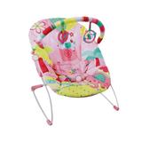 Cadeira de Descanso Musical Elefante Pink - Mastela