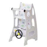 Cadeira de Papá Mágica Multifuncional Branca CD401 Meu Fofinho - Art in móveis