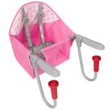 Cadeira de Refeição Bebê Portátil para Mesa FIT Rosa Tutti Baby