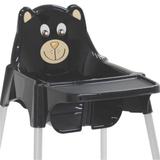 Cadeira De Refeição Teddy Alta Preta 92370009 Tramontina