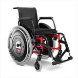 Cadeira de Rodas Alumínio AVD Ortobras Dobrável em X f00000 42cm