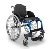 Cadeira de Rodas Monobloco M3 Ortobras Uso Ativo Alumínio Peso Leve com Encosto Rígido Hummel preto 40cm